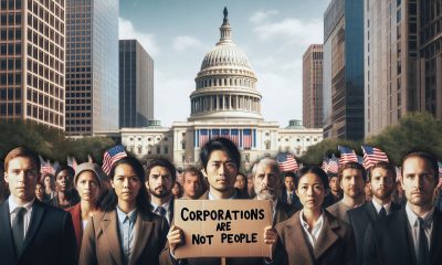 Corporations are not people. AI generated.