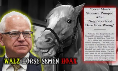 Tim Walz Horse Semen Hoax