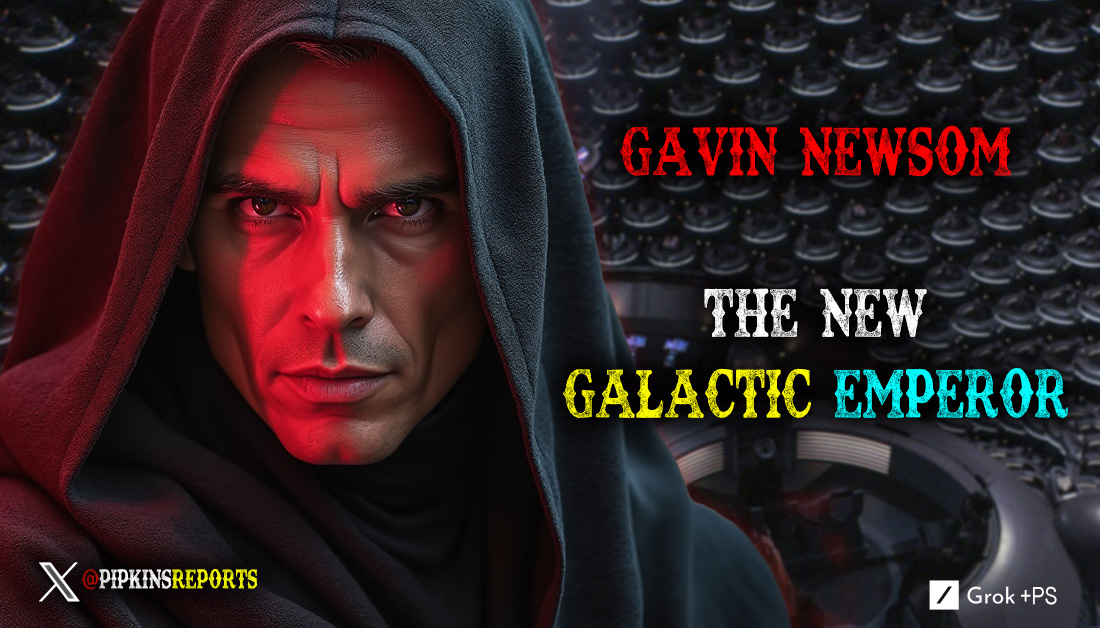 Gavin Newsom as Sith Lord